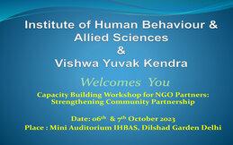 Capacity Building Workshop for NGO Partners : Stengthening Community Partnership